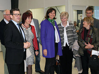 Bavorská státní ministryně Ilse Aigner navštívila společnost ept GmbH