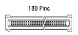 Rozměr EC.8, rovný, 180pinový