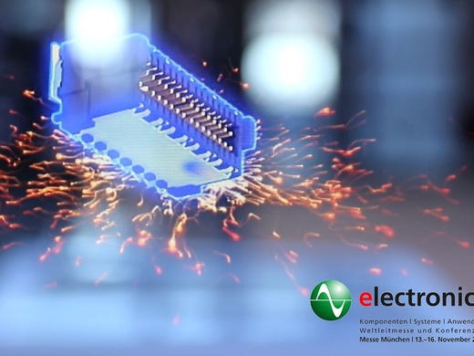 Společnost ept na veletrhu electronica 2018 s hologramem Zero8